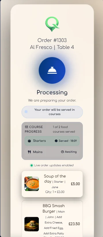 QRelia Course progress